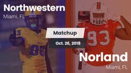 Matchup: Northwestern vs. Norland  2018