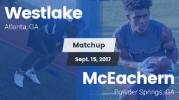 Matchup: Westlake vs. McEachern  2017