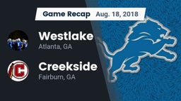 Recap: Westlake  vs. Creekside  2018