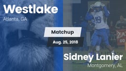 Matchup: Westlake vs. Sidney Lanier  2018