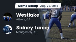 Recap: Westlake  vs. Sidney Lanier  2018