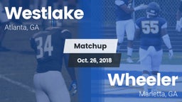 Matchup: Westlake vs. Wheeler  2018