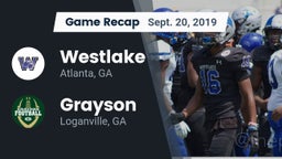 Recap: Westlake  vs. Grayson  2019