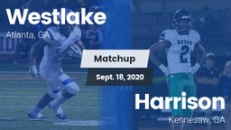 Matchup: Westlake vs. Harrison  2020
