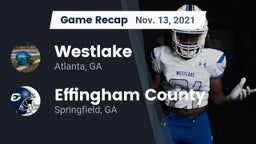 Recap: Westlake  vs. Effingham County  2021