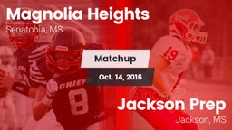 Matchup: Magnolia Heights vs. Jackson Prep  2016