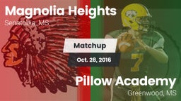 Matchup: Magnolia Heights vs. Pillow Academy  2016
