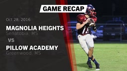 Recap: Magnolia Heights  vs. Pillow Academy 2016