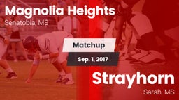 Matchup: Magnolia Heights vs. Strayhorn  2017