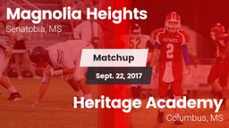 Matchup: Magnolia Heights vs. Heritage Academy  2017
