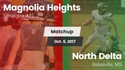 Matchup: Magnolia Heights vs. North Delta  2017