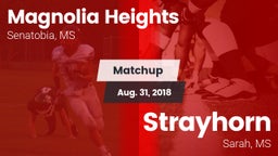 Matchup: Magnolia Heights vs. Strayhorn  2018