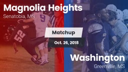 Matchup: Magnolia Heights vs. Washington  2018