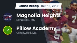Recap: Magnolia Heights  vs. Pillow Academy 2019