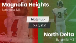 Matchup: Magnolia Heights vs. North Delta  2020