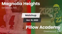 Matchup: Magnolia Heights vs. Pillow Academy 2020