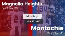 Matchup: Magnolia Heights vs. Mantachie  2020