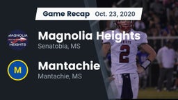 Recap: Magnolia Heights  vs. Mantachie  2020