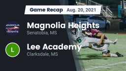 Recap: Magnolia Heights  vs. Lee Academy  2021