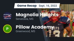 Recap: Magnolia Heights  vs. Pillow Academy 2022