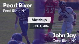 Matchup: Pearl River High vs. John Jay  2016