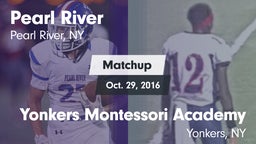 Matchup: Pearl River High vs. Yonkers Montessori Academy 2016