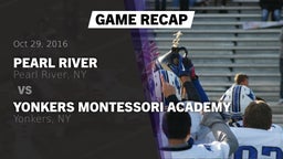 Recap: Pearl River  vs. Yonkers Montessori Academy 2016