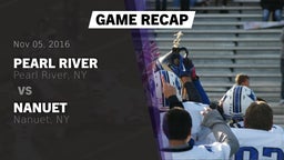 Recap: Pearl River  vs. Nanuet  2016