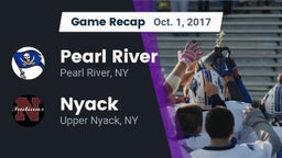 Recap: Pearl River  vs. Nyack  2017