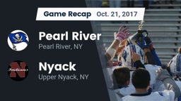 Recap: Pearl River  vs. Nyack  2017