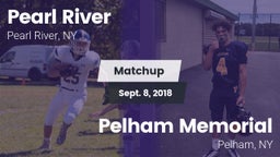 Matchup: Pearl River High vs. Pelham Memorial  2018