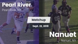 Matchup: Pearl River High vs. Nanuet  2018