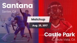 Matchup: Santana vs. Castle Park  2017