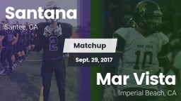 Matchup: Santana vs. Mar Vista  2017