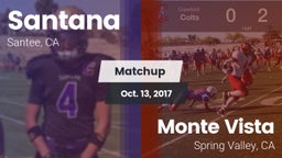 Matchup: Santana vs. Monte Vista  2017