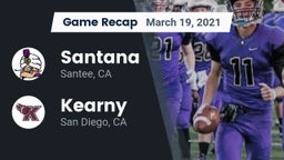 Recap: Santana  vs. Kearny  2021