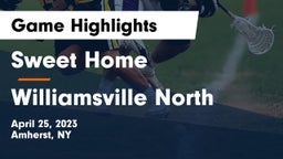 Sweet Home  vs Williamsville North  Game Highlights - April 25, 2023