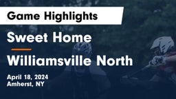 Sweet Home  vs Williamsville North  Game Highlights - April 18, 2024