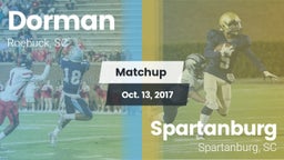 Matchup: Dorman vs. Spartanburg  2017
