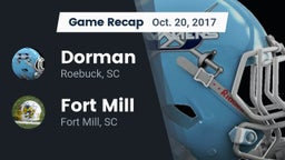 Recap: Dorman  vs. Fort Mill  2017