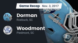 Recap: Dorman  vs. Woodmont  2017