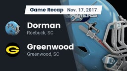 Recap: Dorman  vs. Greenwood  2017