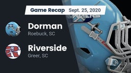 Recap: Dorman  vs. Riverside  2020