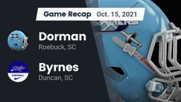 Recap: Dorman  vs. Byrnes  2021