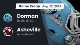 Recap: Dorman  vs. Asheville  2022