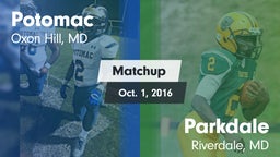 Matchup: Potomac vs. Parkdale  2016