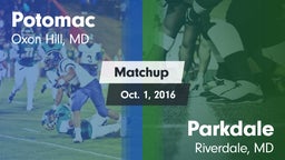 Matchup: Potomac vs. Parkdale  2016