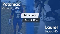Matchup: Potomac vs. Laurel  2016
