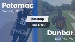 Matchup: Potomac vs. Dunbar  2017