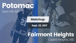 Matchup: Potomac vs. Fairmont Heights  2017